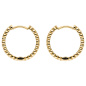 Preview: Creolen 333 Gold Gelbgold 52 Zirkonia Ohrringe Goldcreolen Goldohrringe