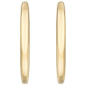 Preview: Creolen 333 Gold Gelbgold Ohrringe Goldcreolen Goldohrringe