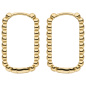 Preview: Creolen 333 Gold Gelbgold Ohrringe Goldcreolen Goldohrringe