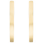 Preview: Creolen 333 Gold Gelbgold Ohrringe Goldcreolen Goldohrringe