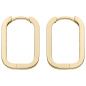 Preview: Creolen 333 Gold Gelbgold Ohrringe Goldcreolen Goldohrringe