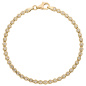 Preview: Armband 333 Gold Gelbgold 45 Zirkonia 19 cm Goldarmband