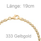 Preview: Armband 333 Gold Gelbgold 45 Zirkonia 19 cm Goldarmband