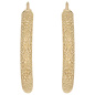 Preview: Creolen 585 Gold Gelbgold Ohrringe Goldcreolen Goldohrringe