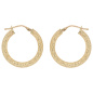 Preview: Creolen 585 Gold Gelbgold Ohrringe Goldcreolen Goldohrringe