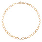 Preview: Collier 925 Sterling Silber vergoldet 45 cm