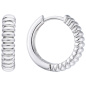 Preview: Creolen 925 Sterling Silber Ohrringe