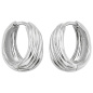 Preview: Creolen 925 Sterling Silber Ohrringe