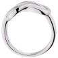 Preview: Damen Ring Schlaufe 925 Sterling Silber Silberring