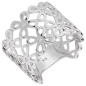 Preview: Damen Ring Blume 925 Sterling Silber 8 Zirkonia Silberring