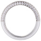 Preview: Damen Ring 925 Sterling Silber 48 Zirkonia Silberring