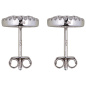 Preview: Ohrstecker Kreis 925 Sterling Silber 56 Zirkonia