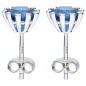 Preview: Ohrstecker 925 Sterling Silber 2 Spinelle