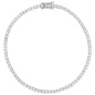 Preview: Armband Tennisarmband 925 Sterling Silber 84 Zirkonia 19 cm
