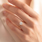 Preview: Damen Ring Solitär 585 Gelbgold 1 Lab-Grown-Diamant Brillant 1,0 ct.