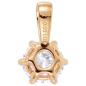 Preview: Anhänger Solitär 333 Gelbgold 1 Lab-Grown-Diamant Brillant 0,50 ct