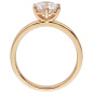 Preview: Damen Ring Solitär 333 Gelbgold 1 Lab-Grown-Diamant Brillant 1,0 ct.