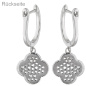 Preview: Creolen 925 Sterling Silber 58 Zirkonia Silberohrringe