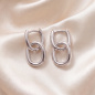 Preview: Creolen 925 Sterling Silber Silberohrringe