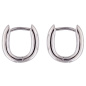 Preview: Creolen 925 Sterling Silber Silberohrringe