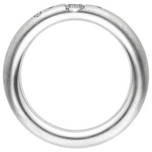 Damen Ring 950 Platin 4 Diamanten Brillanten 0,20ct. Platinring