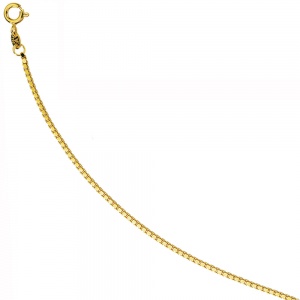 Venezianerkette 333 Gelbgold 1,5 mm 50 cm Gold Kette Halskette Goldkette