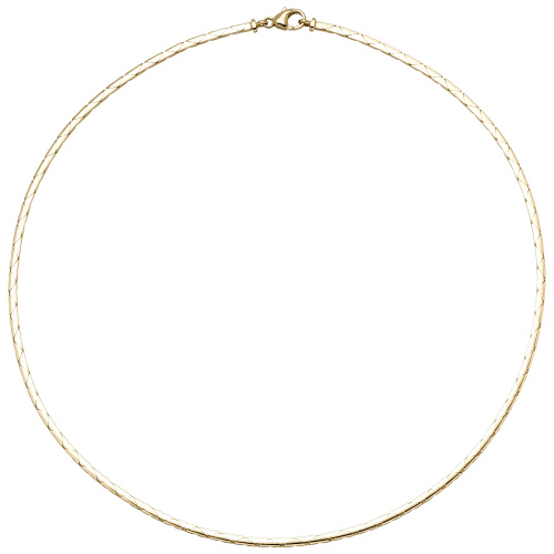 Halskette Kette 585 Gold Gelbgold 42 cm Goldkette Karabiner