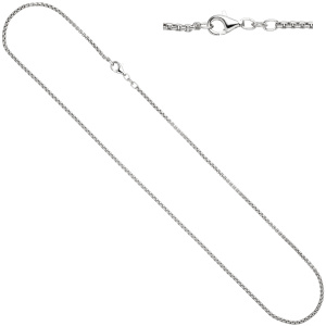 Venezianerkette 925 Sterling Silber 2,5 mm 50 cm Halskette Kette Karabiner