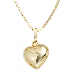 Anhänger Herz 333 Gold Gelbgold Herzanhänger