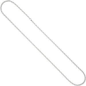 Ankerkette 925 Silber 3,0 mm 60 cm Halskette Kette Silberkette Karabiner