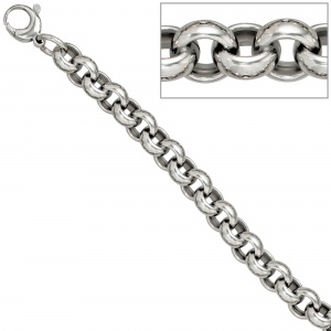 Erbskette 925 Sterling Silber 10,1 mm 50 cm Halskette Kette Silberkette
