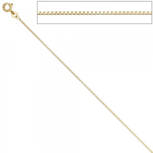 Venezianerkette 333 Gelbgold 1,0 mm 45 cm Gold Kette Halskette Goldkette