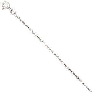 Ankerkette 925 Silber 1,5 mm 42 cm Halskette Kette Silberkette Federring