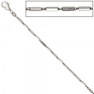 Gliederkette 925 Silber 1,4 mm 42 cm Halskette Kette Silberkette Karabiner