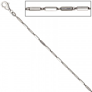 Gliederkette 925 Silber 1,4 mm 45 cm Halskette Kette Silberkette Karabiner