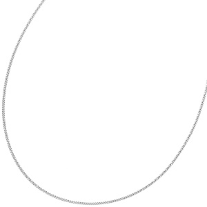 Panzerkette 925 Sterling Silber 1,7 mm 36 cm Halskette Kette Silberkette