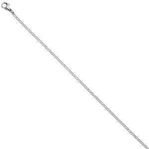 Panzerkette Edelstahl 2 mm 42 cm Kette Halskette Karabiner