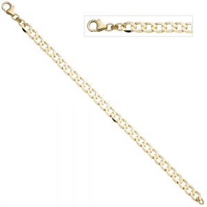 Panzerarmband 333 Gelbgold 19 cm Gold Armband Goldarmband