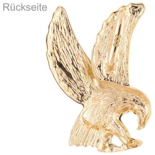 Preview: Anhänger Adler 585 Gold Gelbgold Goldanhänger