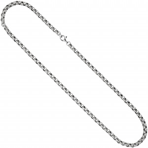 Erbskette 925 Sterling Silber 4,5 mm 45 cm Kette Halskette Silberkette Karabiner