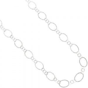 Halskette Kette 925 Sterling Silber 80 cm Silberkette Karabiner