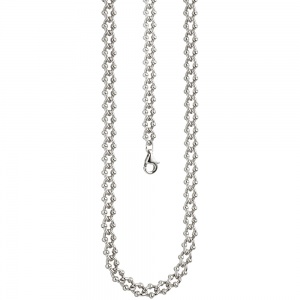 Halskette Kette 925 Sterling Silber 55 cm Silberkette Karabiner