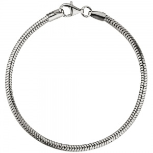 Schlangenarmband 925 Sterling Silber 19 cm Armband Silberarmband