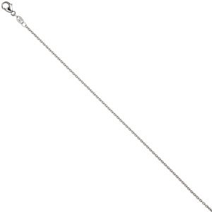 Ankerkette 950 Platin 1,5 mm 70 cm Kette Halskette Platinkette Karabiner