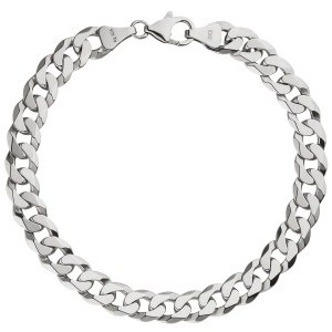 Panzerarmband 925 Sterling Silber 21 cm Armband Silberarmband