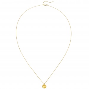 Collier 750 Gold Gelbgold matt 45 cm