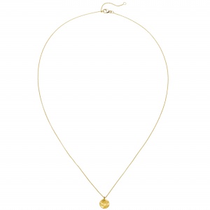 Collier 750 Gold Gelbgold matt 45 cm