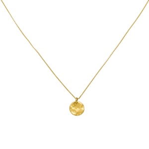 Collier 750 Gold Gelbgold matt 45 cm