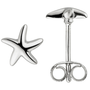 Ohrstecker Seestern 925 Sterling Silber