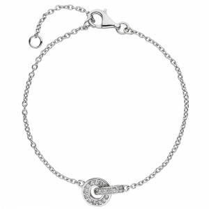 Armband 925 Sterling Silber 20 Zirkonia